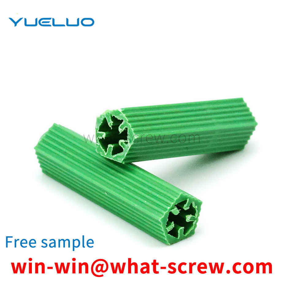 Customized small yellow croaker plastic expansion tube