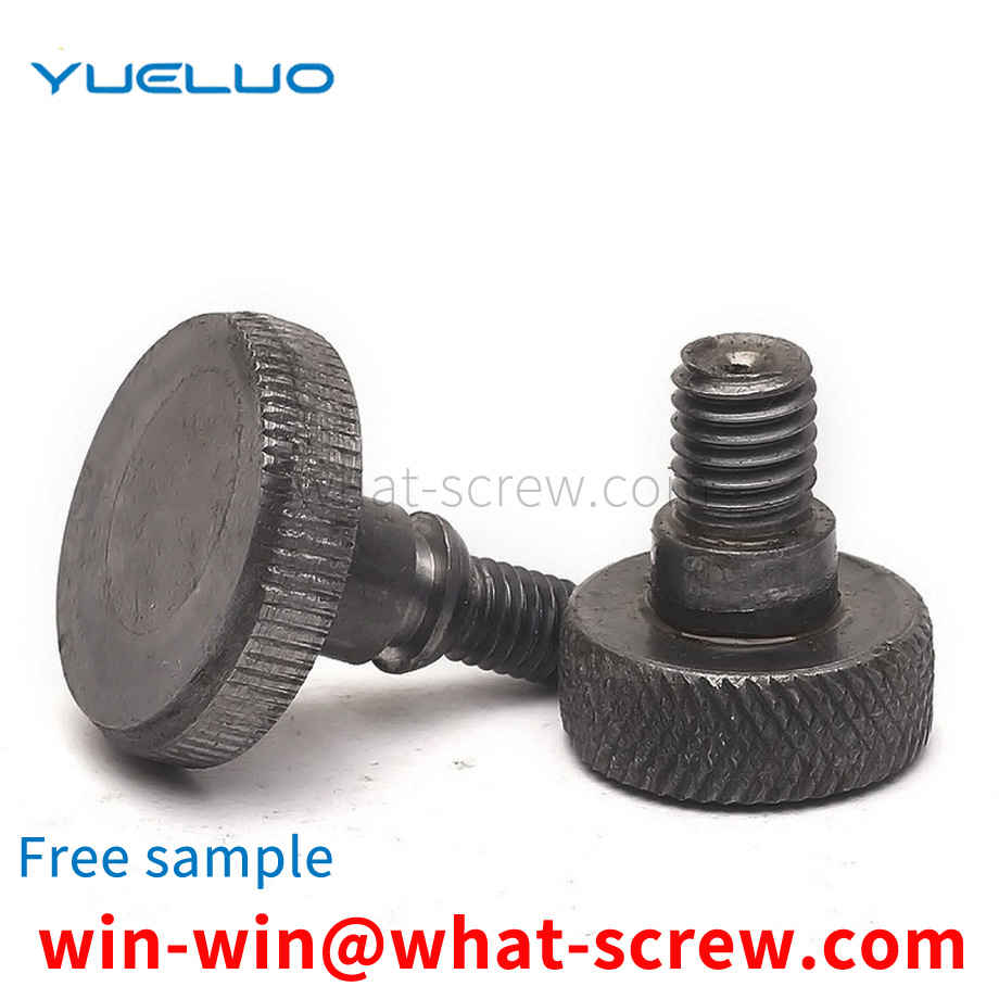 knurled screw