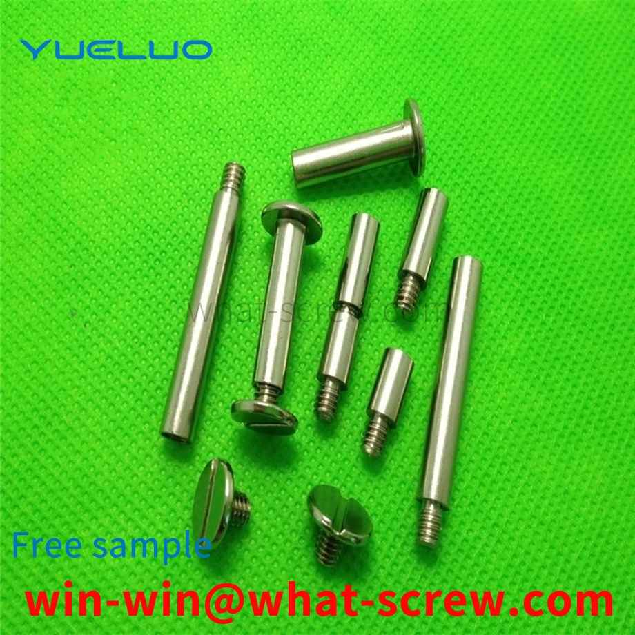 Flat head female screw