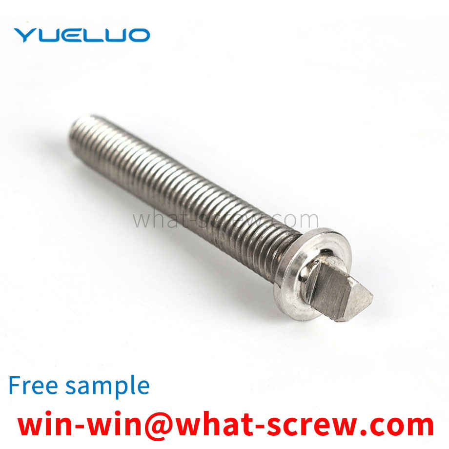 Stainless steel outer triangle anti-theft screw