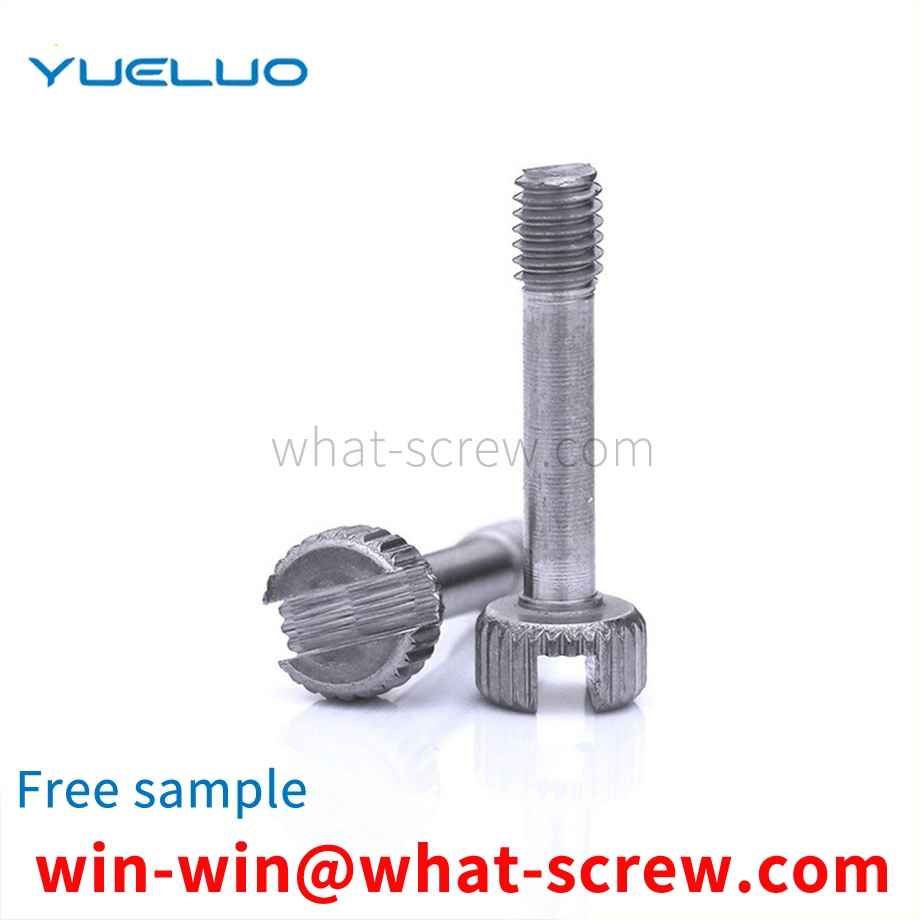 Slotted Hand Tighten Anti-Loss Screws