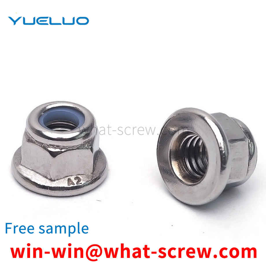 Flange face lock nut