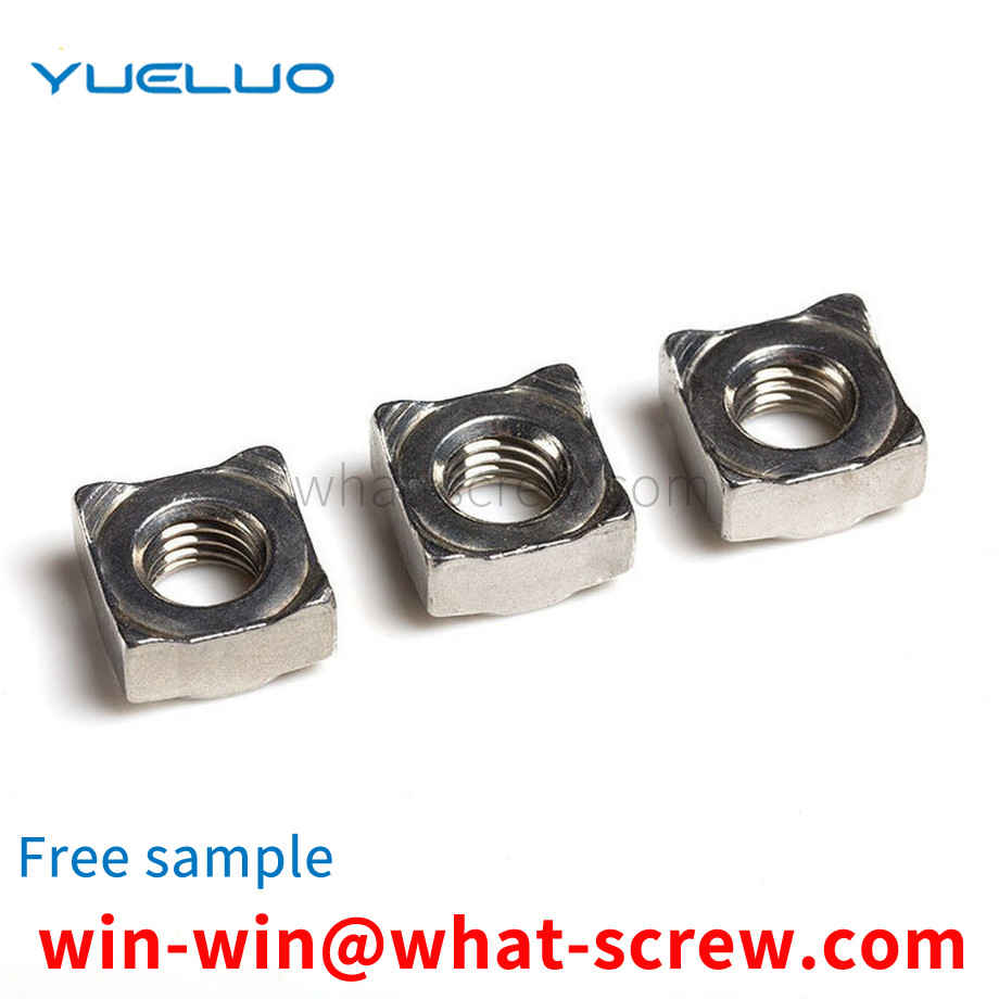 type square spot welding nut