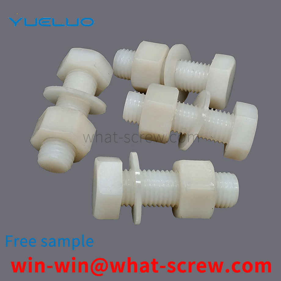 Customized plastic nylon screws
