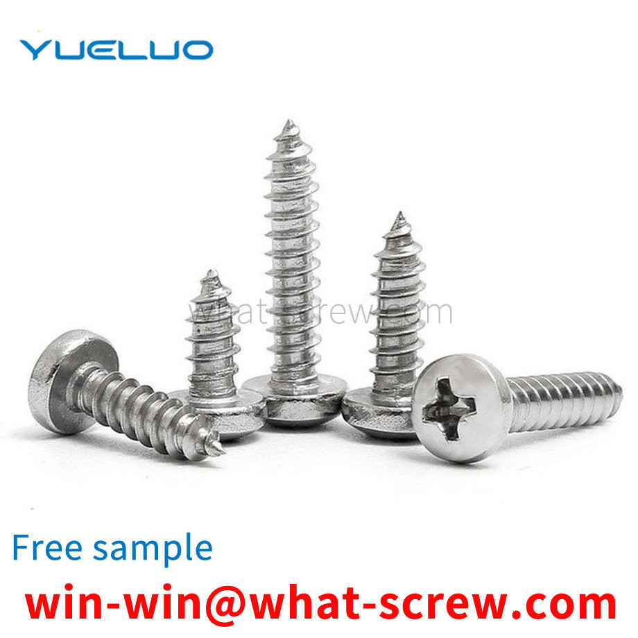 Pan head tapping screws