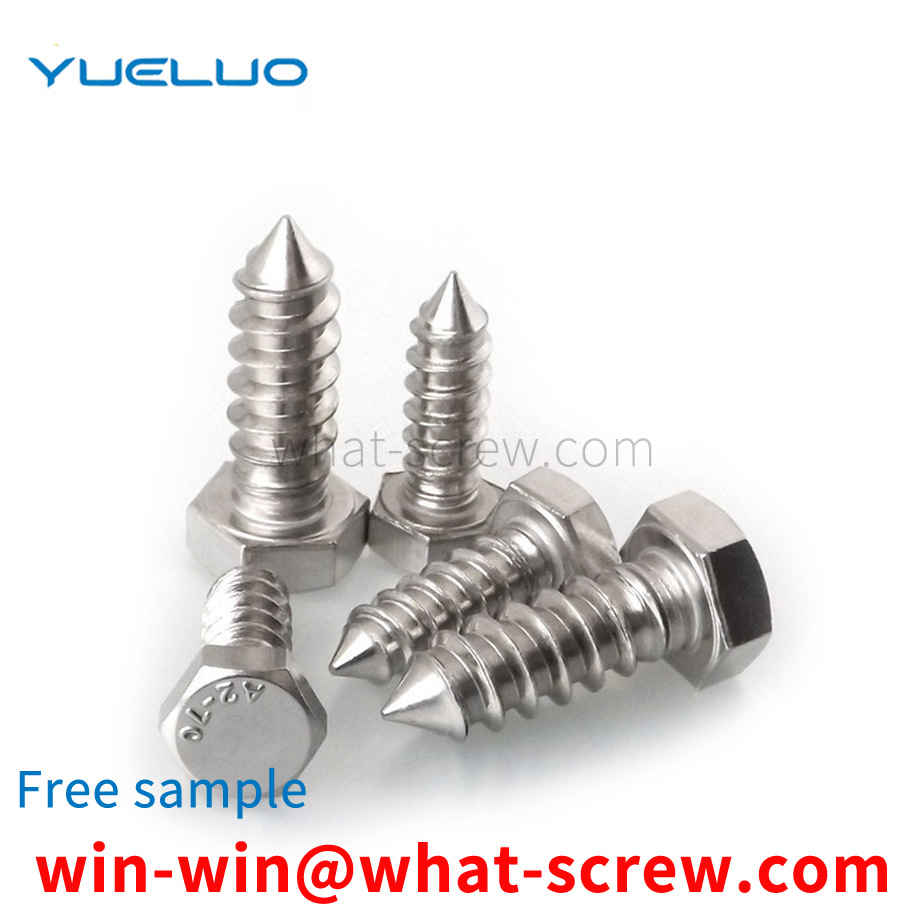 Full tooth external hexagon self-tapping screw