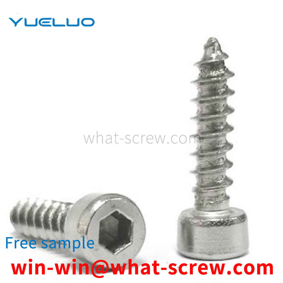 Cylindrical head inner hexagon self-tapping