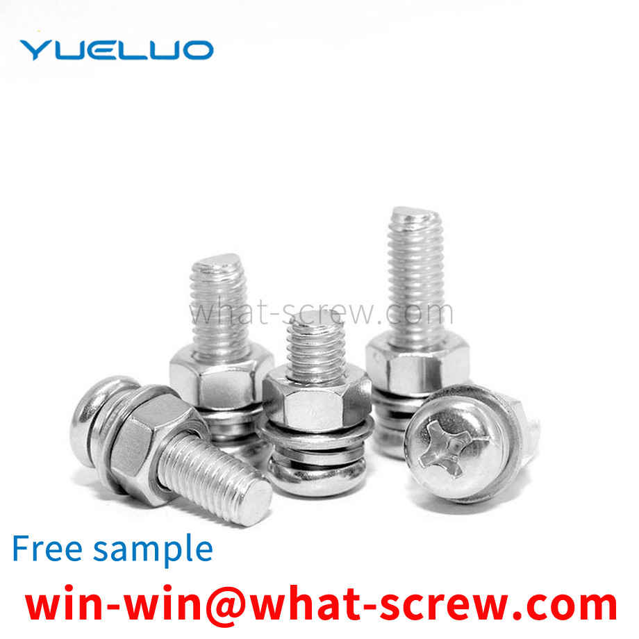 Customized round head screws