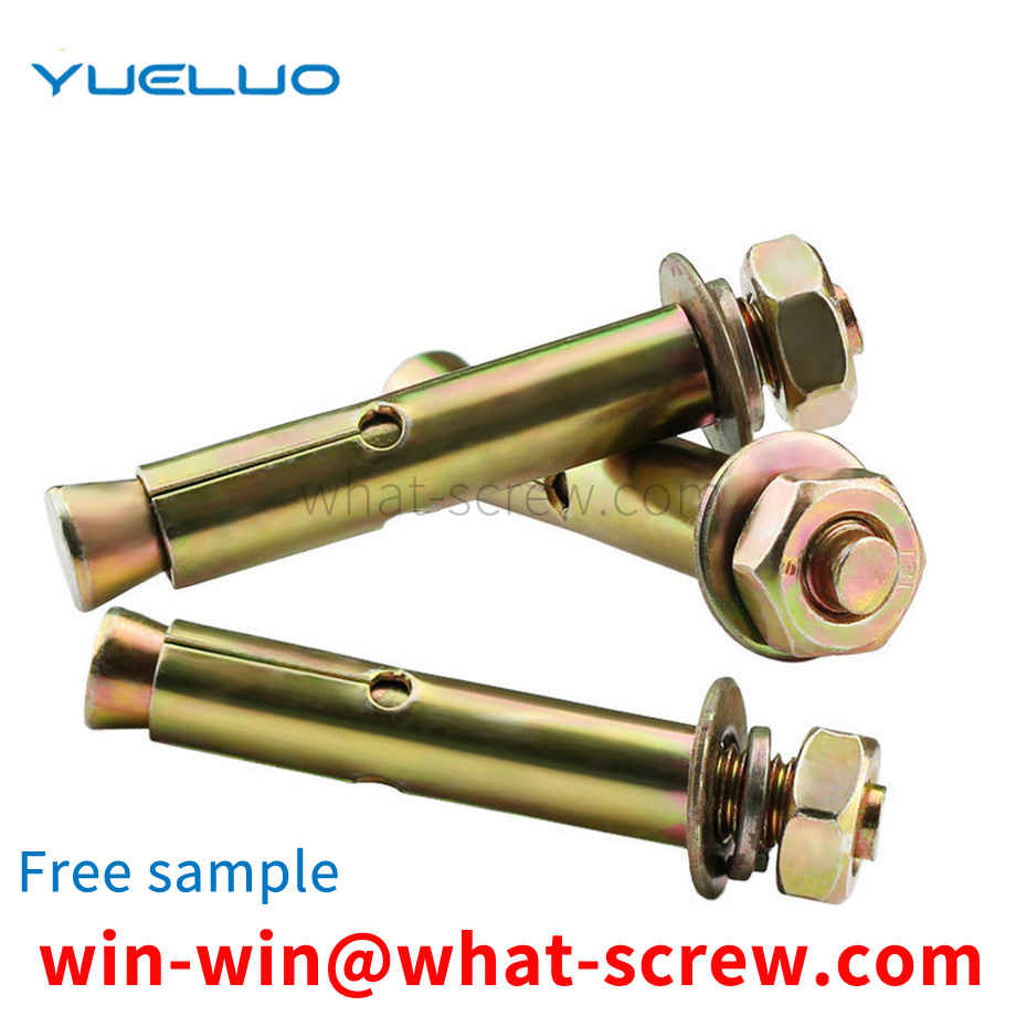 Customized iron color zinc Washingtonexpansion screw