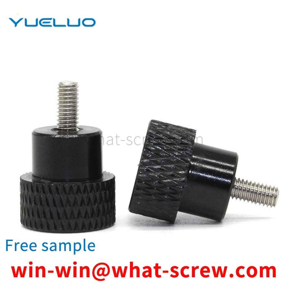 Plastic head twist screw