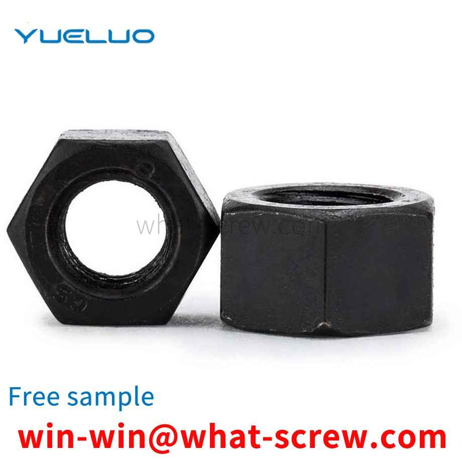 Blackened Hex Nut