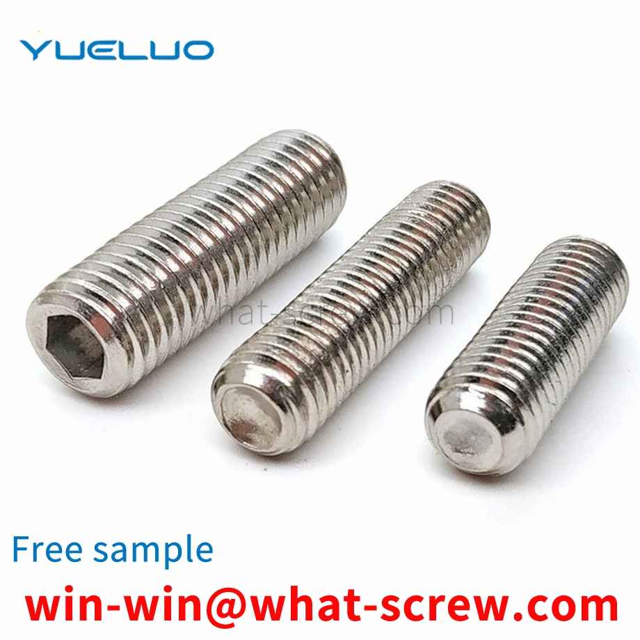 Recessed Set Screws