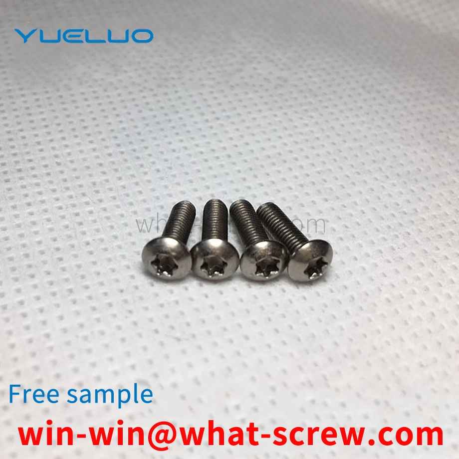 Customized titanium screws