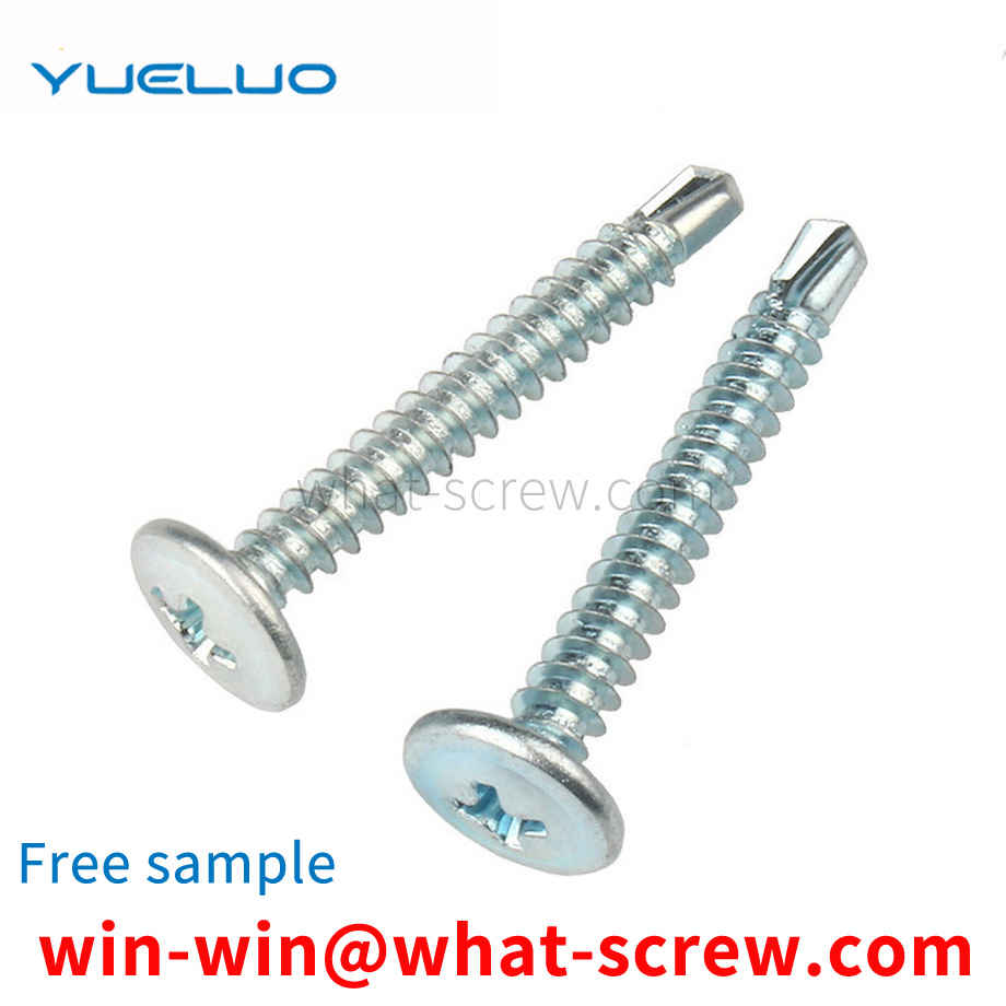 Phillips round head self-tapping screws