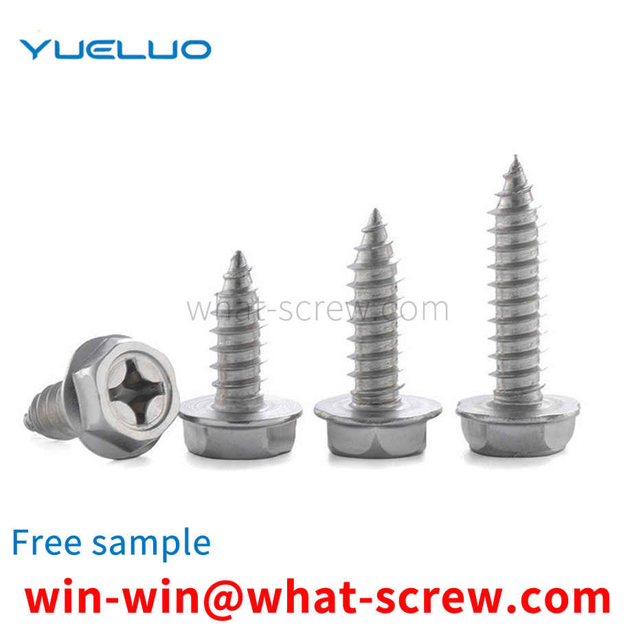 Hexagon flange self-tapping screws