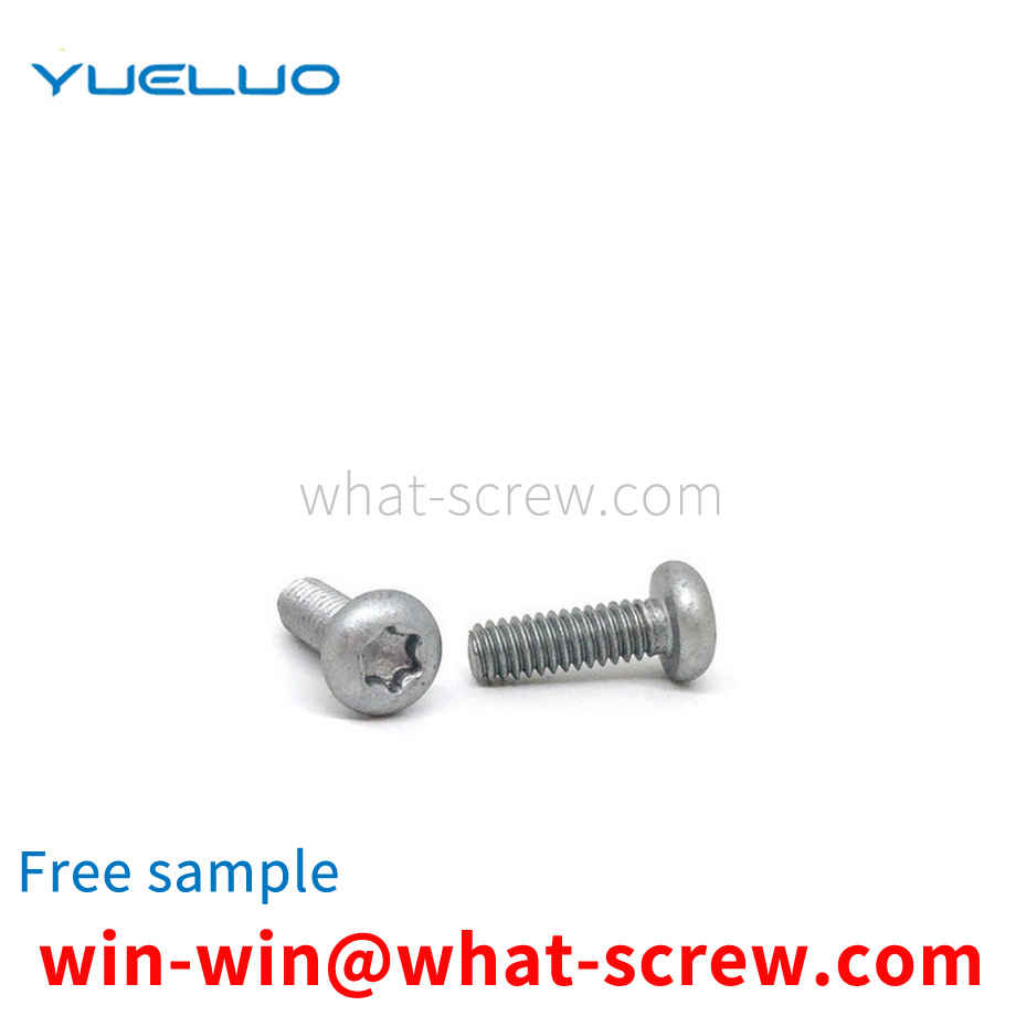 Customized non-standard anti-rust screws