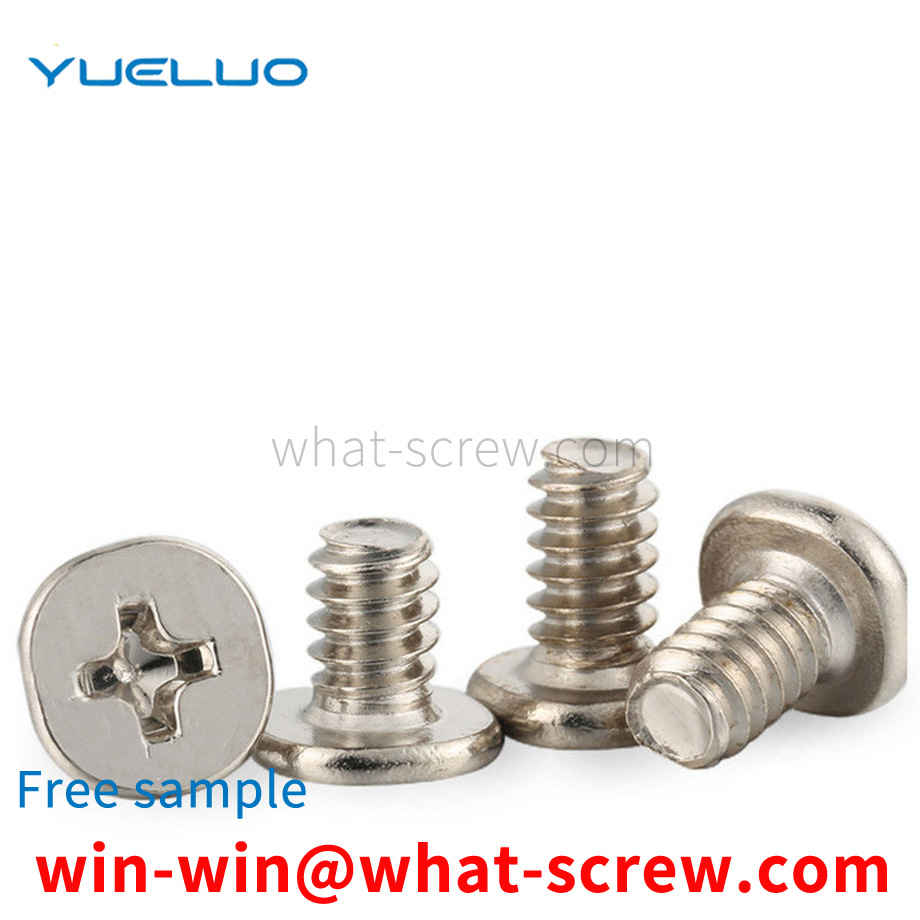 Customized flat head electronic small screws