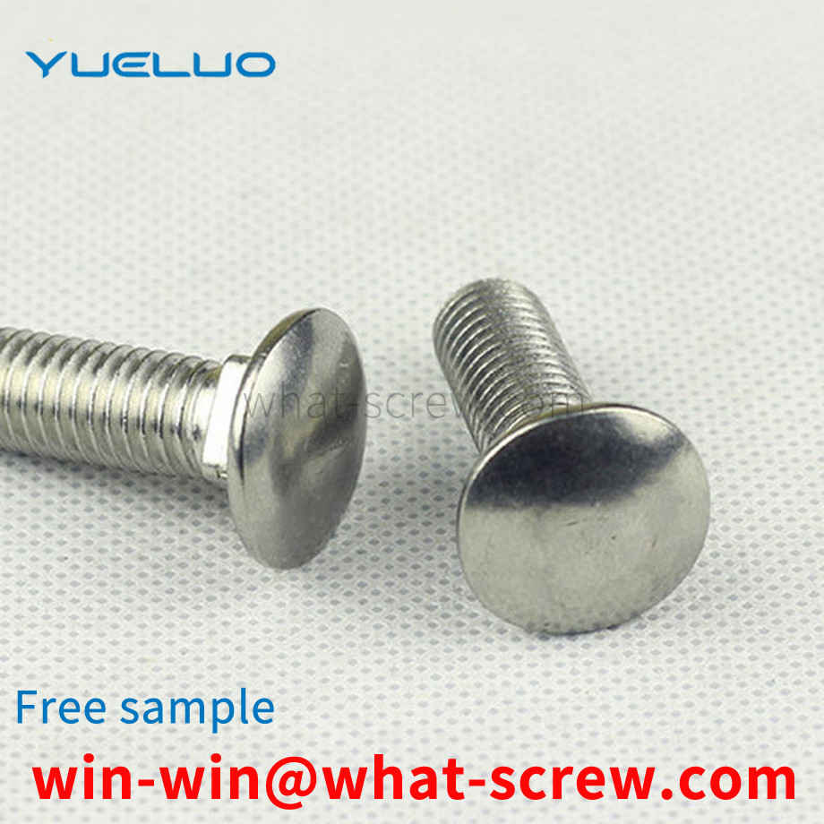 Customized carriage bolts