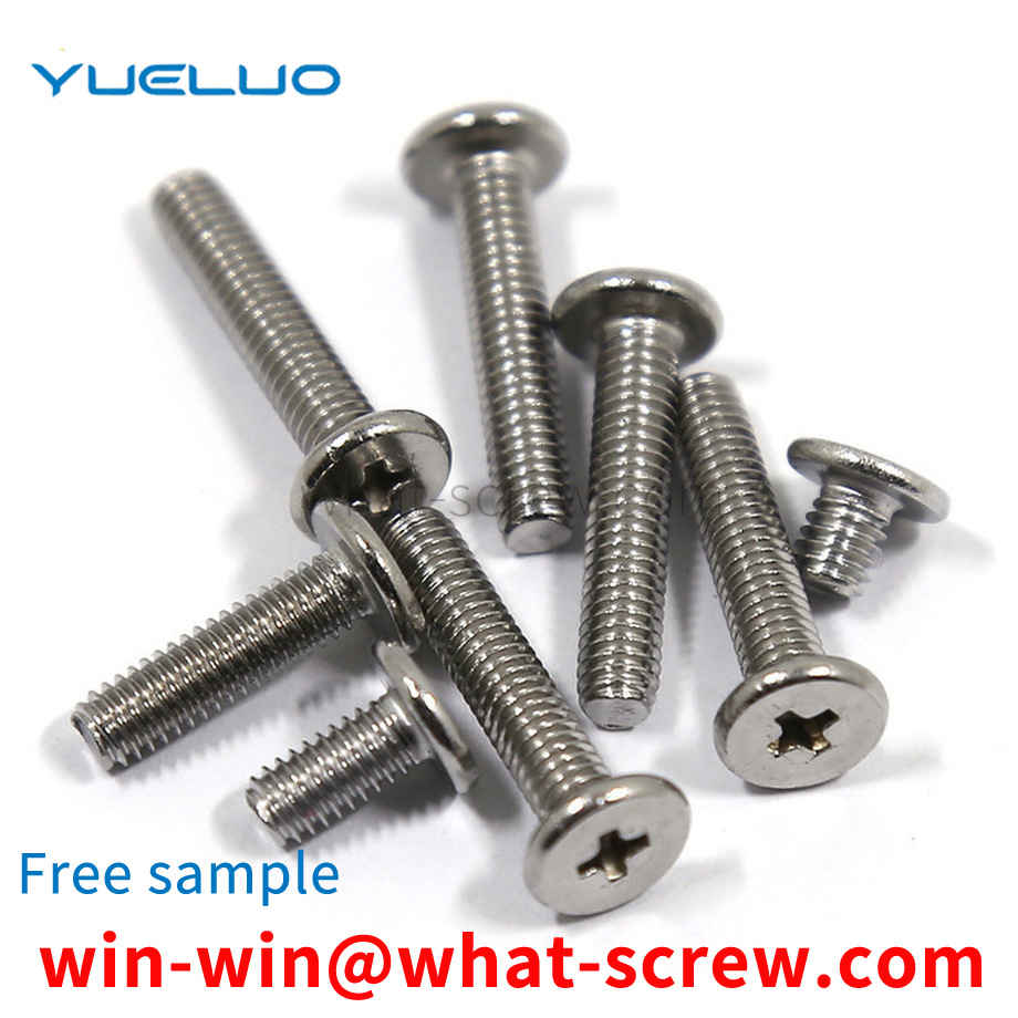 Flat head Phillips screw