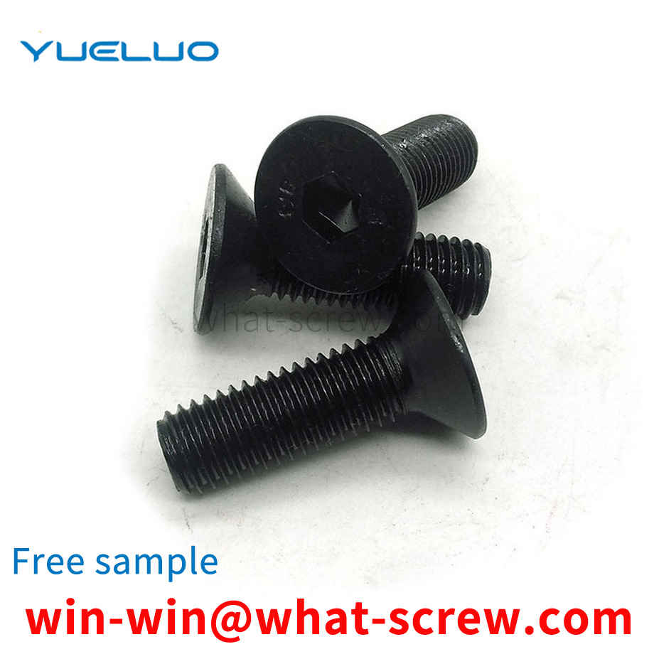 Countersunk head pan head socket head cap screws