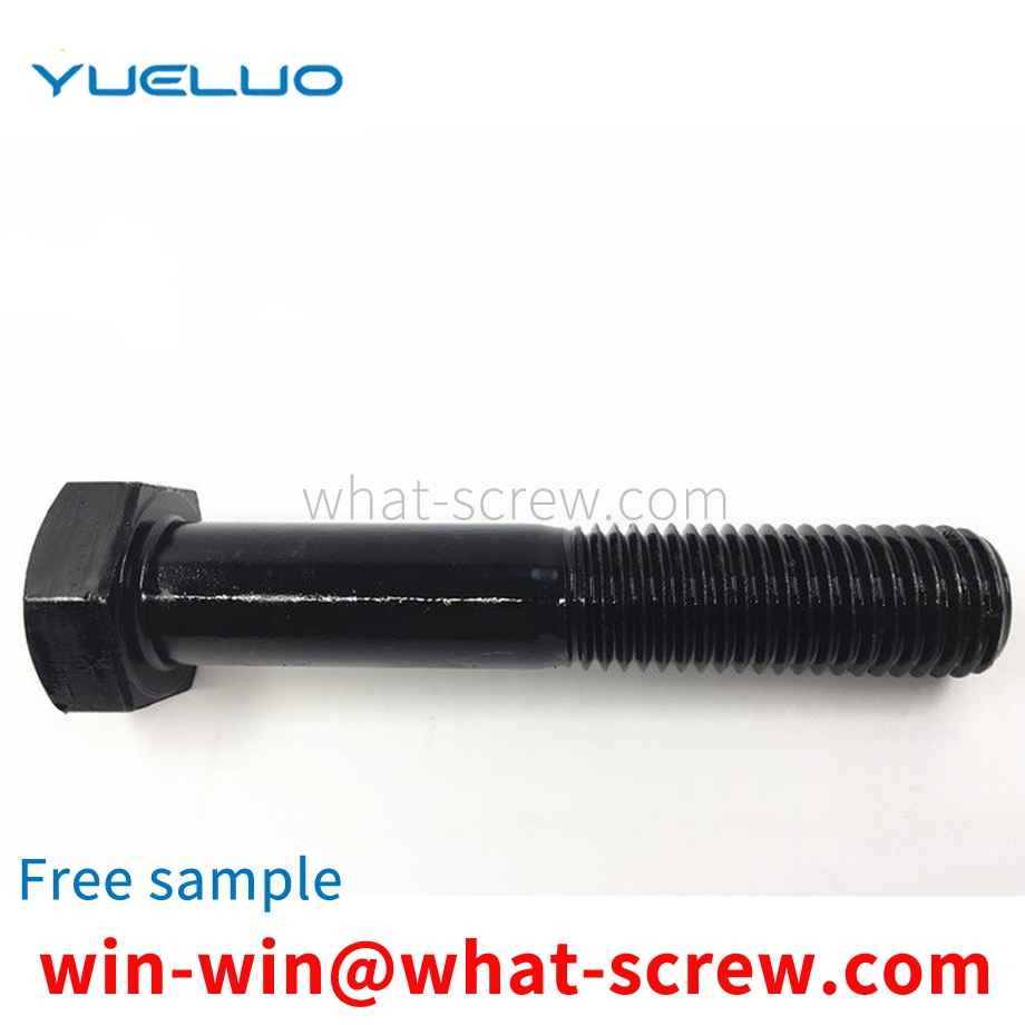 Half thread bolt