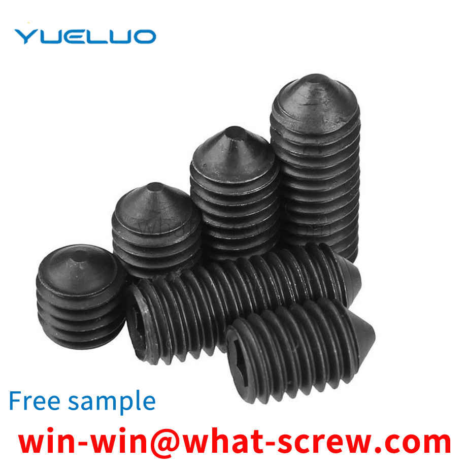 Headless hexagon socket screw