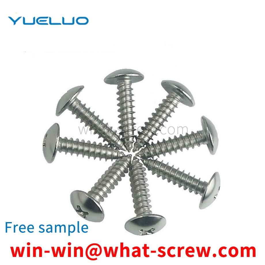 Phillips large flat head self-tapping screws