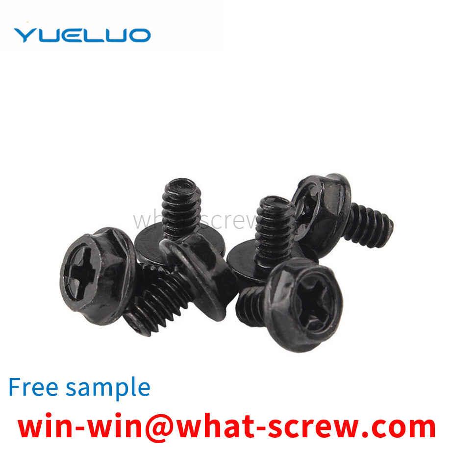 Hexagon screw with pad