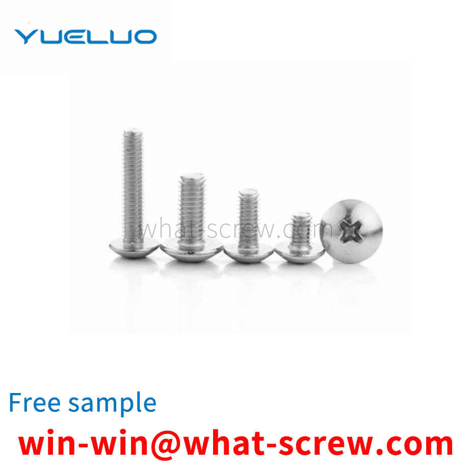 mushroom head screw