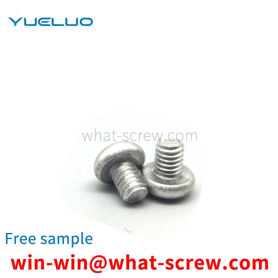 Customized non-standard aluminum screws