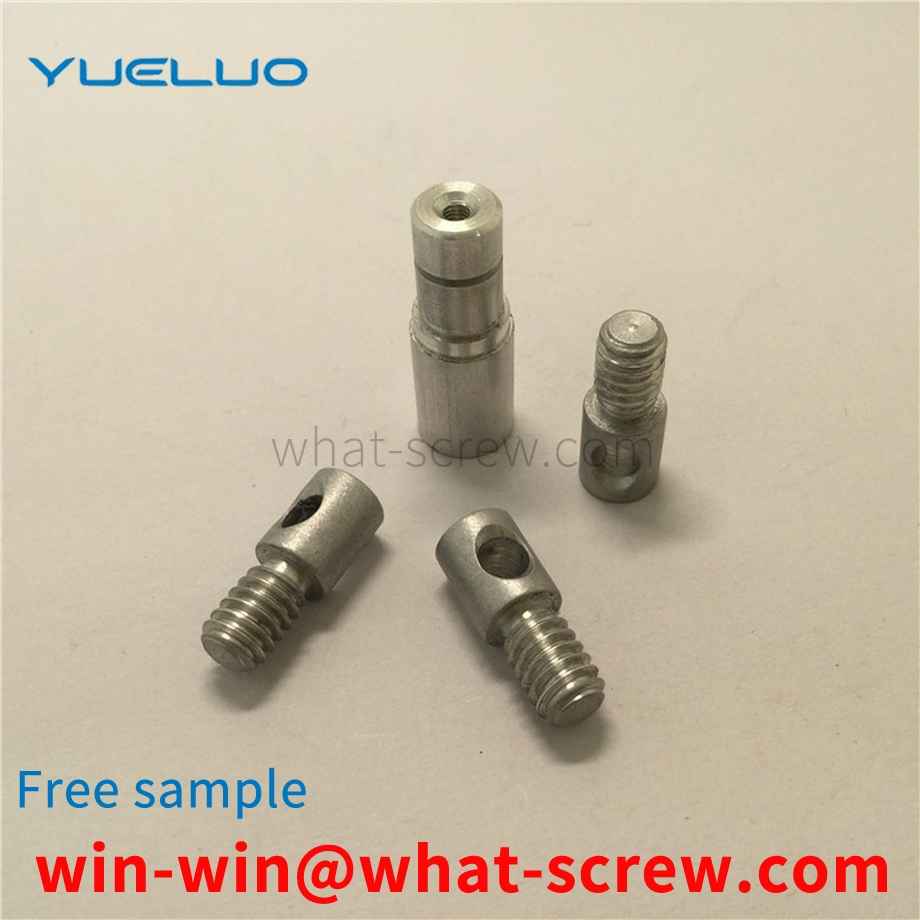 Shaped aluminum screws