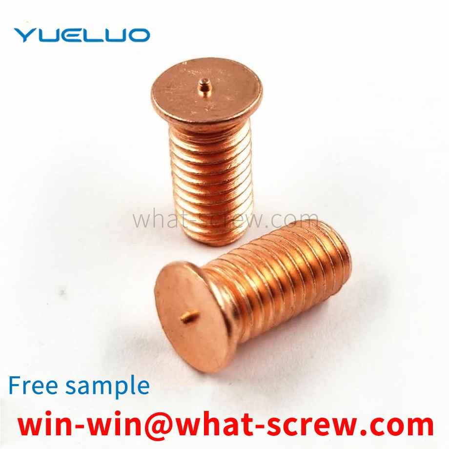 Production of welding screws