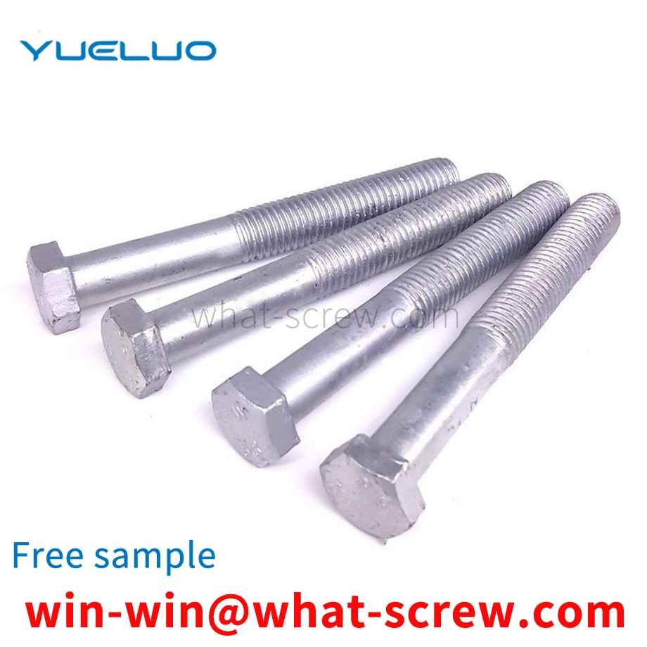 Customized Electric Hot-Dip Galvanized Bolts