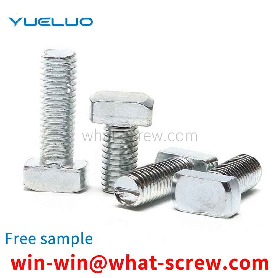 Aluminum profile T-bolt