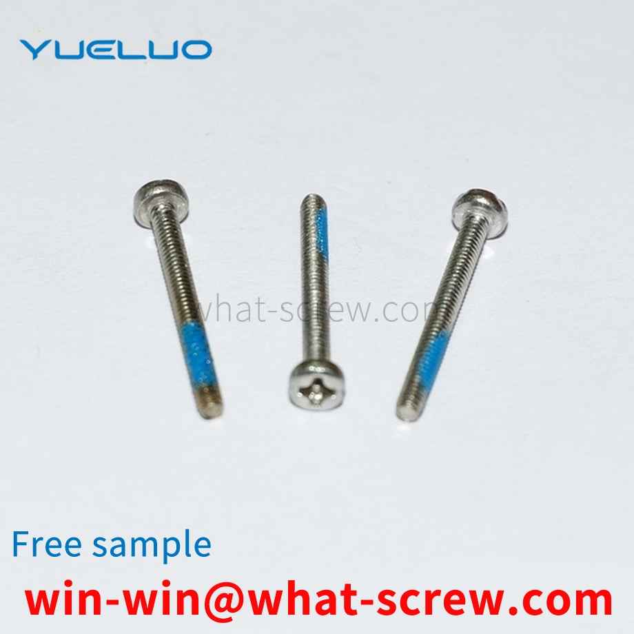 Slotted headless screws