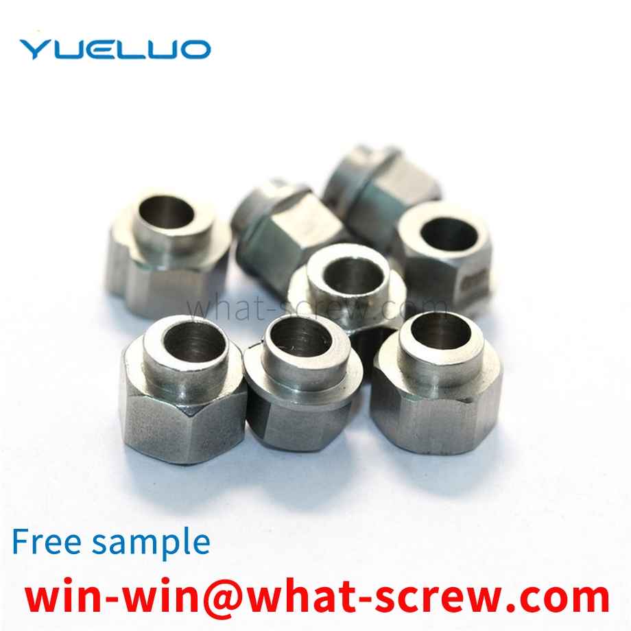 Flat groove eccentric nut