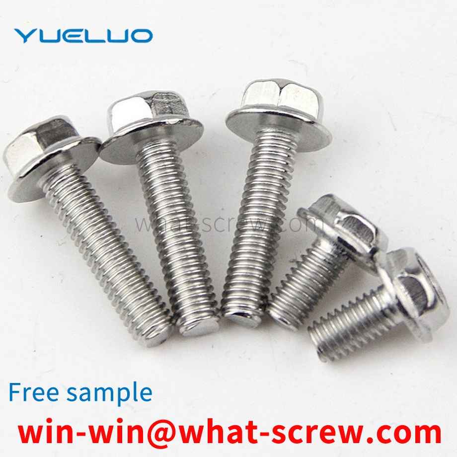 Flange screws