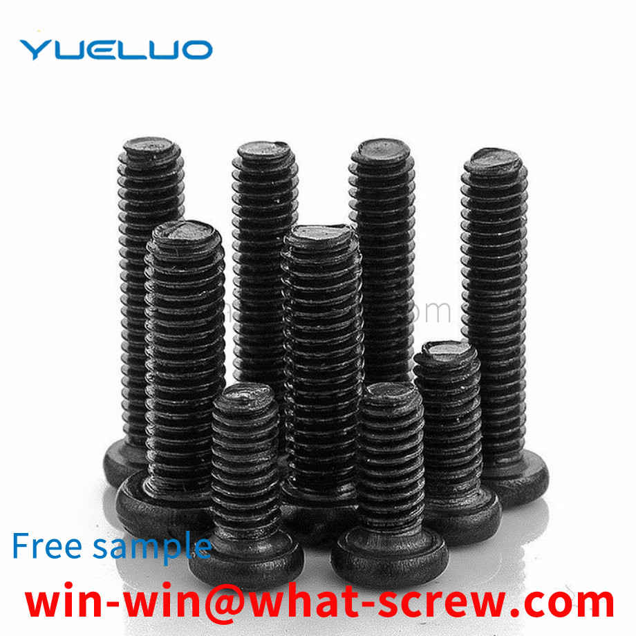 Cross recessed CanterburyCanterburyCanterburyround head screws