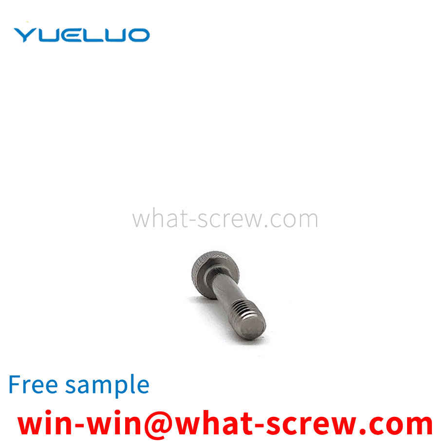 Plum blossom hole can not loosen the screw