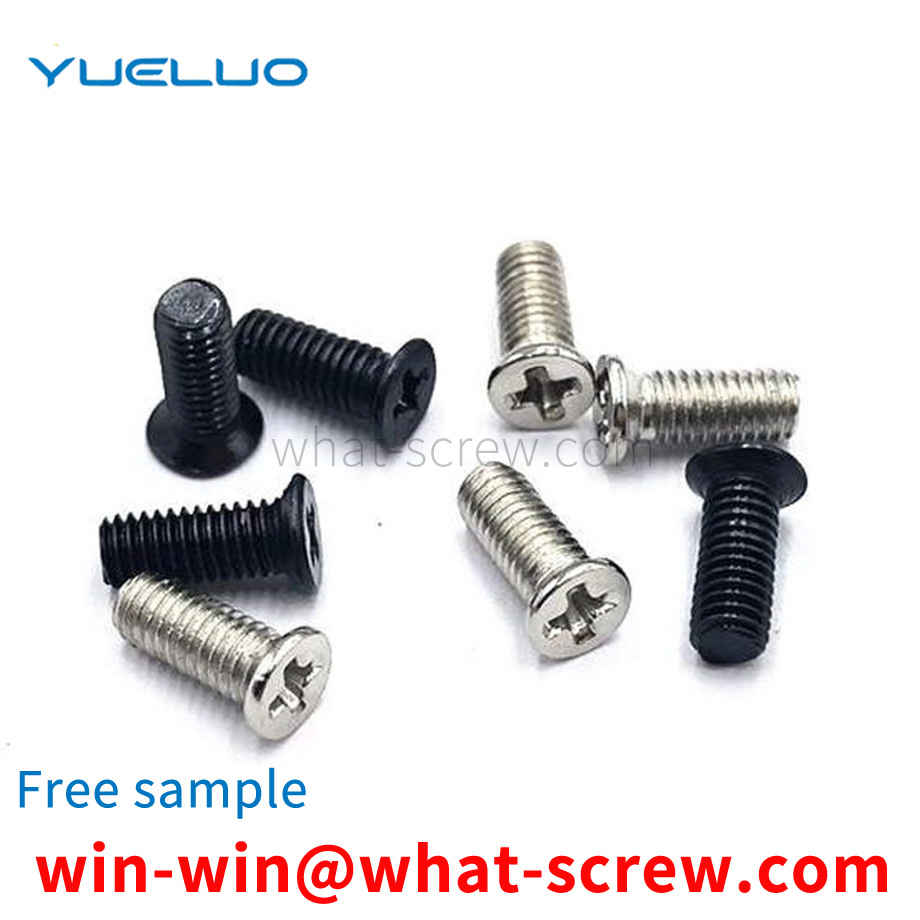 Production of small countersunk head screws