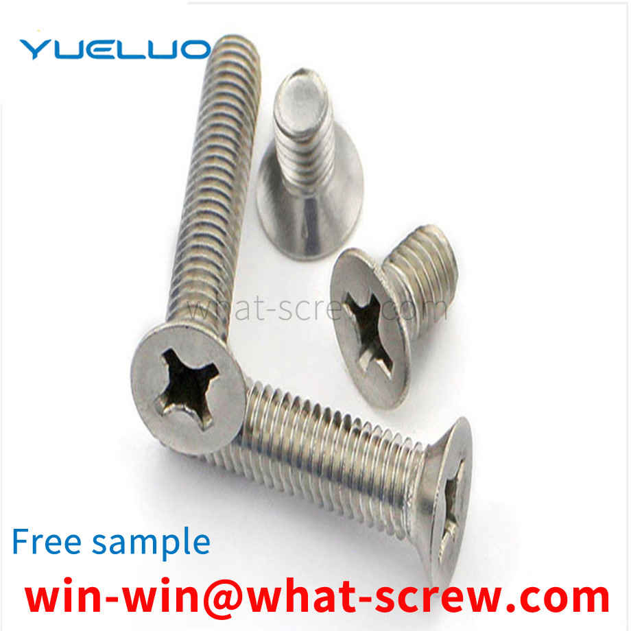 Machining Countersunk Head Phillips Machine Screws