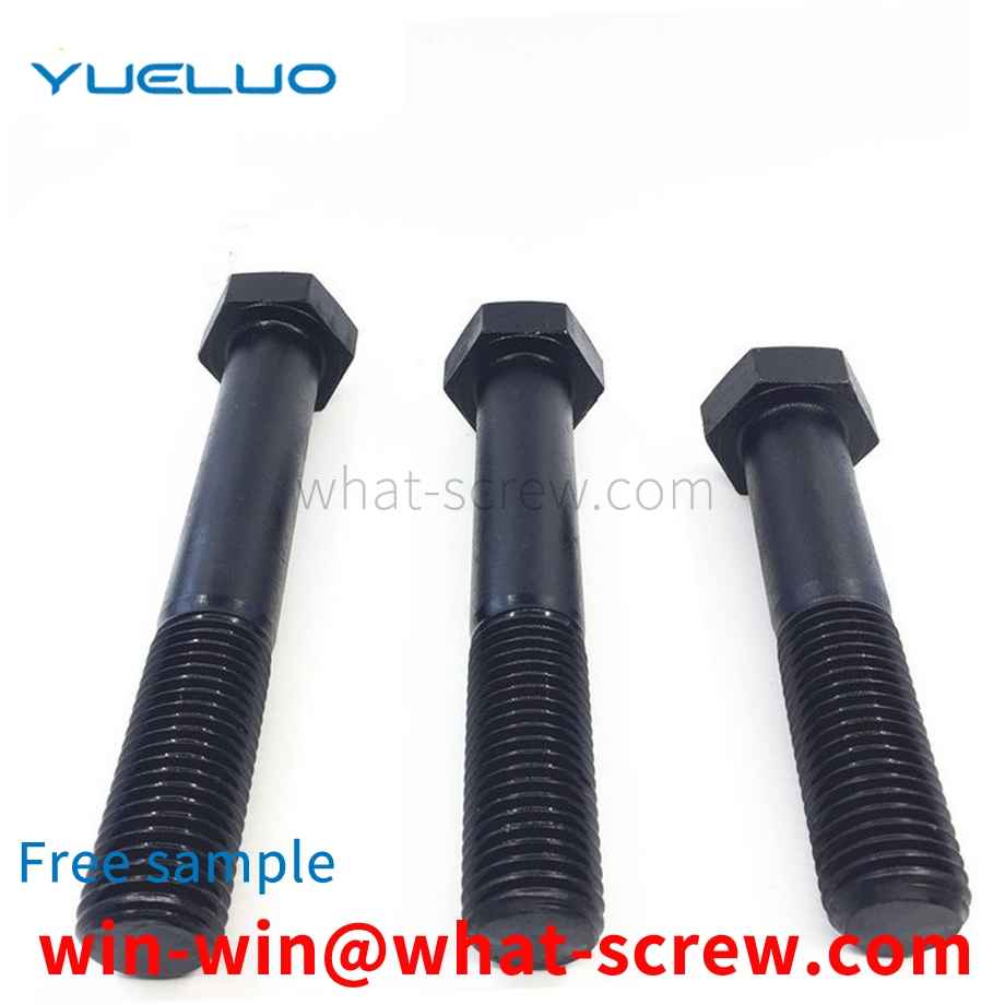 Half thread bolt