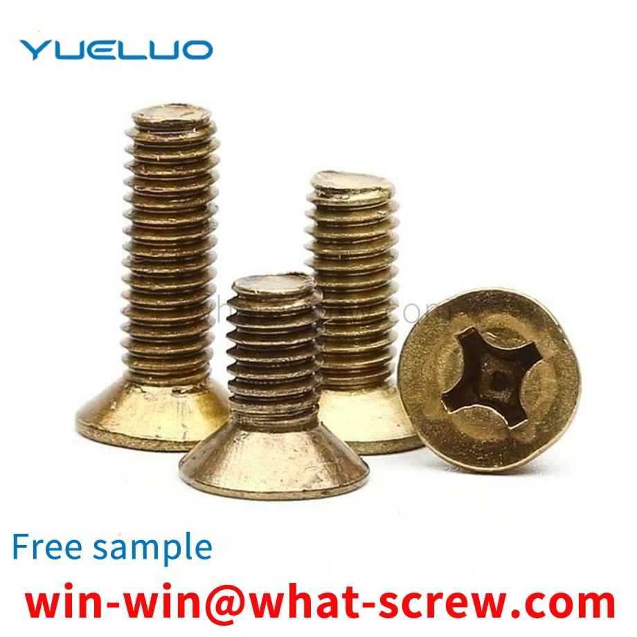 Brass Phillips Countersunk Head Screws