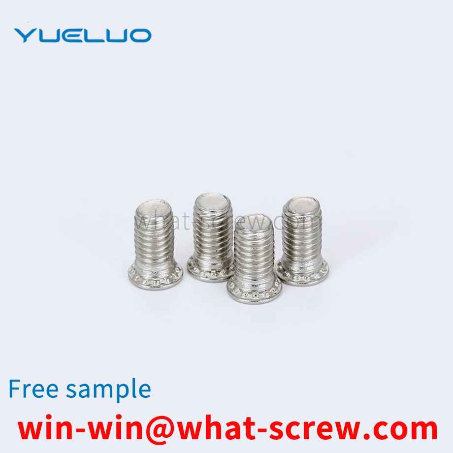 Pressure riveting screws