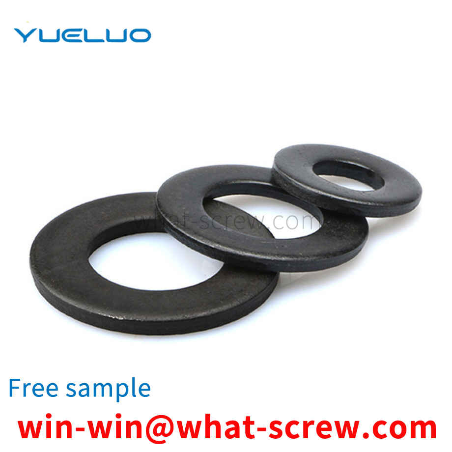 Machined black grade 8 flat gasket