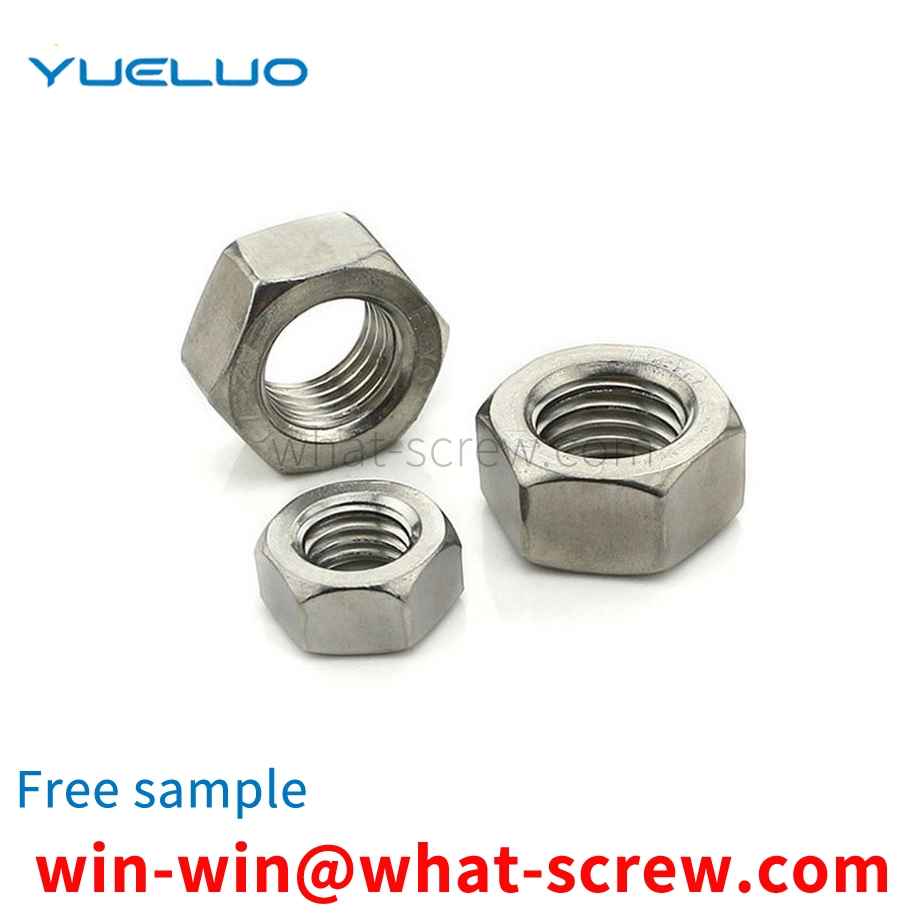 Customized galvanized hex lock nuts