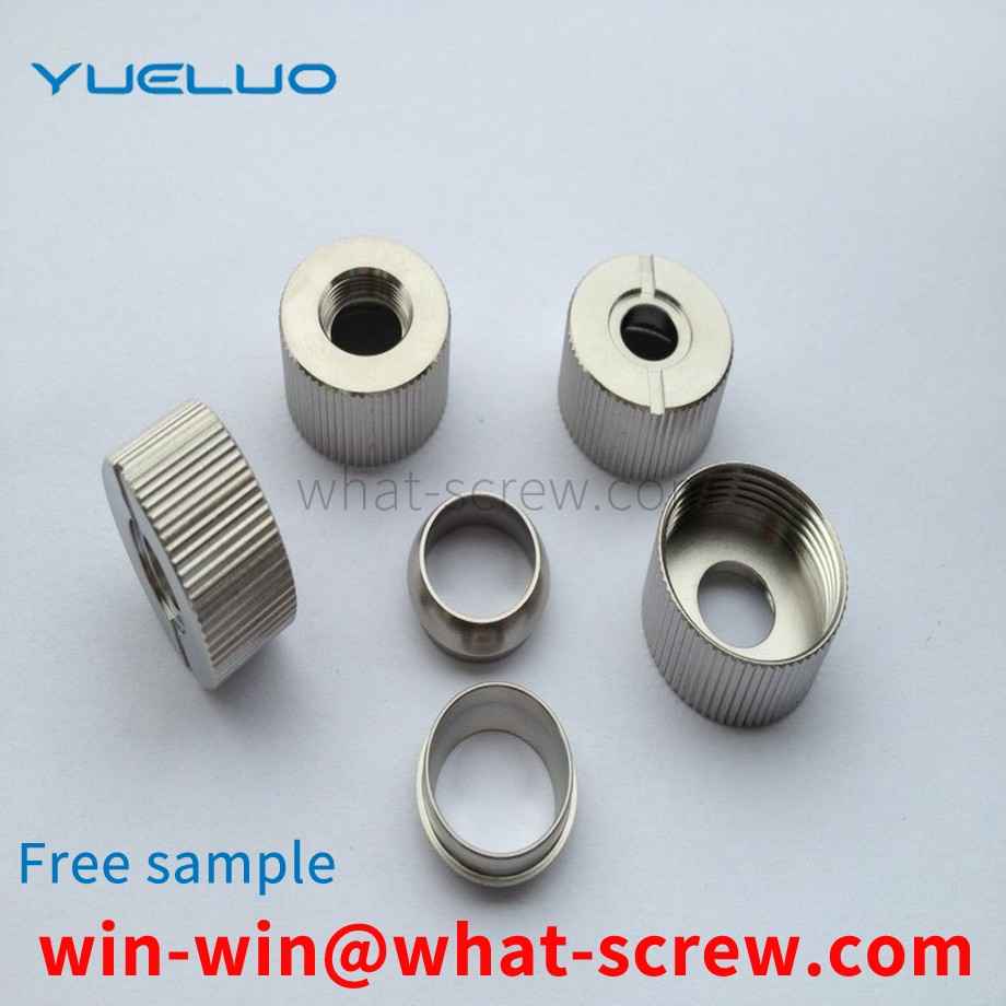 Non-standard slotted nut