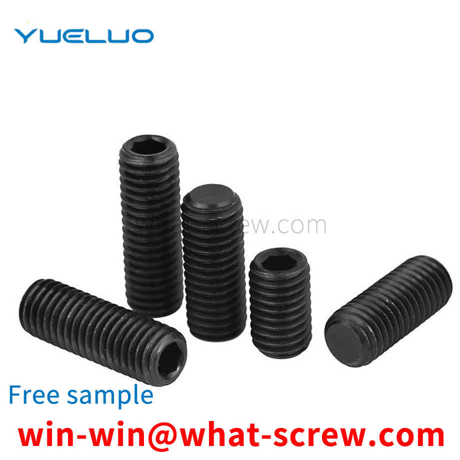 Headless Flat End Set Screws