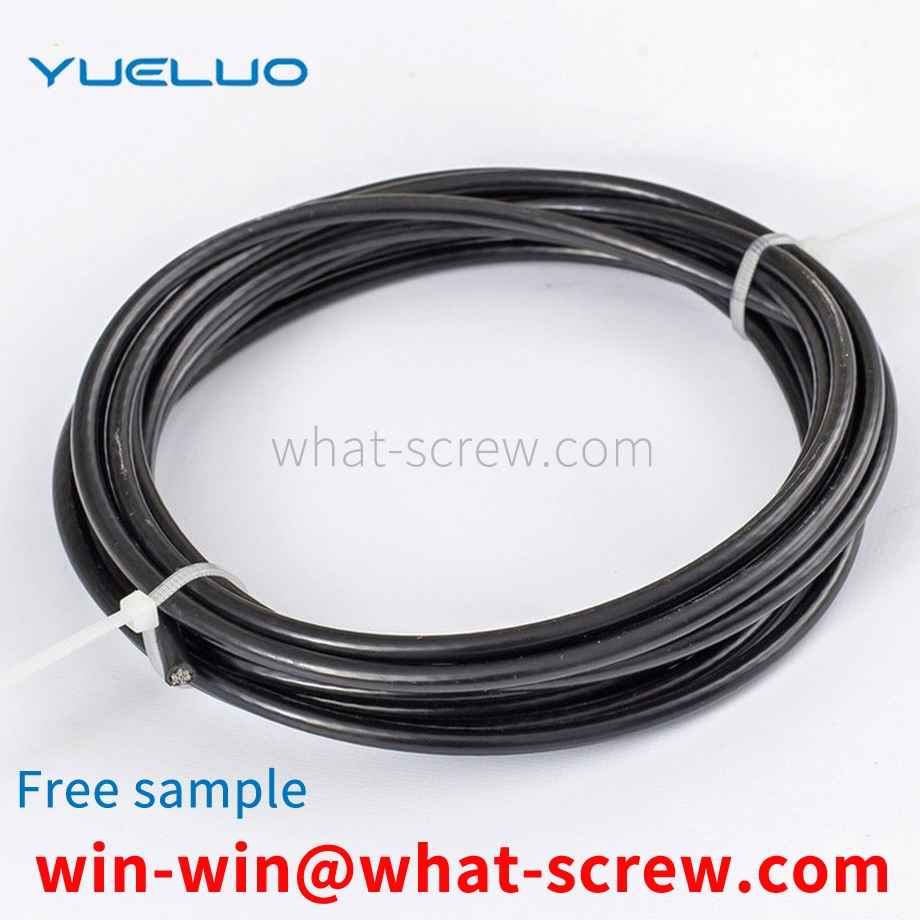 Plastic coated wire rope