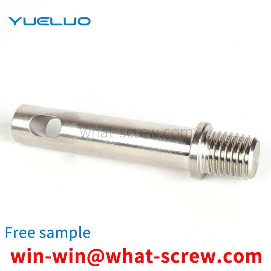 Special-shaped screws with holes